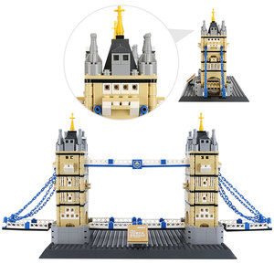 4219 Tower Bridge-London England Building ของเล่นของเล่นสำหรับเด็ก unisex Building Block - Product Image 3