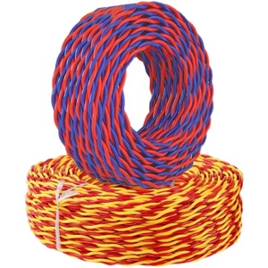 Factory2 çekirdek RVS PVC Twisted çifti esnek kablo 0.5 0.75 1 1.5 2.5mm yangın elektrik bakır teller - Product Image 5
