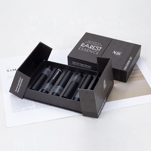 Custom Luxury Paper Box Mini 10ml Atomizer Refillable Perfume Spray Bottle Test Travel Set Gift Perfume Sample Box - Product Image 1