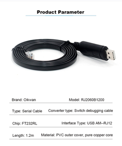 Oikwan USB 2.0至RJ11/12 6P6C RS232串行电缆适配器，带FT232RNL芯片，适用于APC PDU不间断电源940-0144 BMS电池，适用于Linux操作系统 - Product Image 6