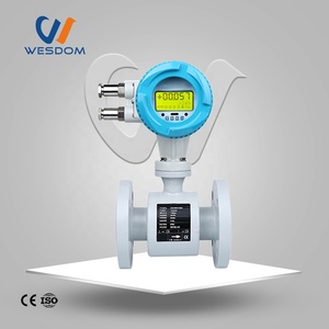 2025 NUEVO OEM Batería de inserción personalizada Medidor de flujo Mag 4-20ma Salida Tipo integral Medidor de flujo magnético electromagnético - Product Image 2