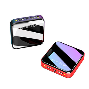 Free Sample 10000mah Powerbanks 10000 Mah Portable Mobile <strong>Charger</strong> 2 Usb Mirror Mini Power Bank for <strong>All</strong> Phone - Product Image 1