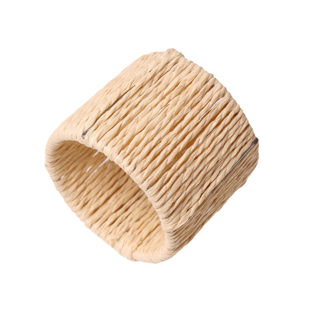 Pushgrass woven napkin ring