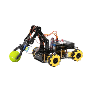 ACEBOTT 5DOF Smart Robot Arm Car Kit 4WD Fernbedienung Auto Arduino/Python/Block ly kompatibles STEM Education Science Coding Kit