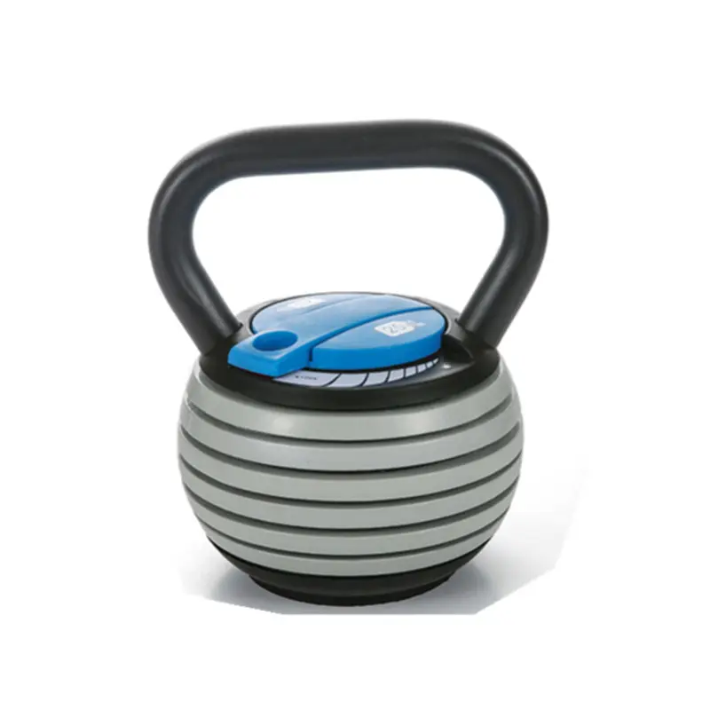 Kettlebell — ensemble de poids réglable en fonte, vente en gros, en vinyle revêtu de haute qualité, réglable, personnalisé