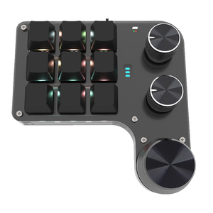 Teclado de diseñador, 3 botones, 9 teclas, teclado USB personalizado, teclado de ordenador, teclado de programación de enchufe caliente personalizado