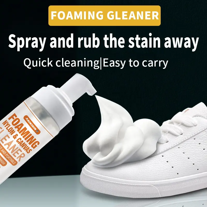 RAINJOIN Élimine la saleté et les taches Nettoyant pour chaussures Nettoyant pour chaussures Blanc