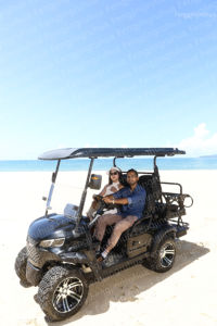 קנטון הוגן המציגה 4-seater 48vah סוללת ליתיום גולף חשמלית עגלת ניידות משפטית רחוב קטנוע עם אישור