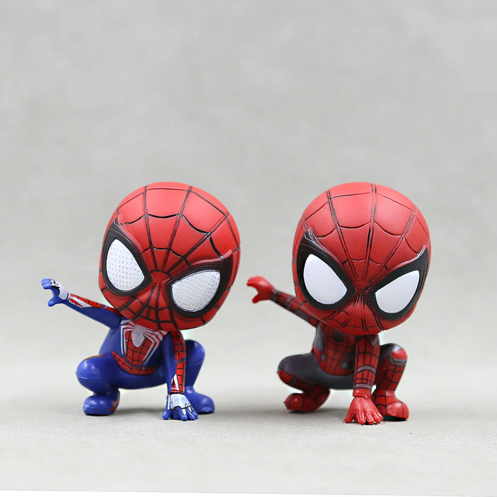 Collectible Marvel Plastic Cartoon Os Vingadores 3D Homem Aranha PVC Luxury Figurine Cartoon Lovely Model Toy Figura de Ação Personalizada