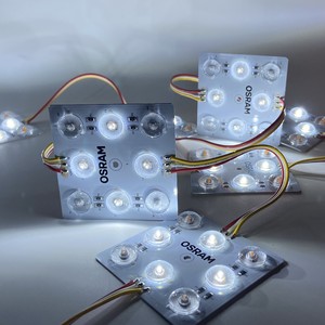 Double CCT PCBA CW 90 CRI 24V Cool + Warm White <strong>Dual</strong> Color Temperatures LED Module CRI90 2700K-6500K Diffused <strong>Reflection</strong> 90Ra - Product Image 3