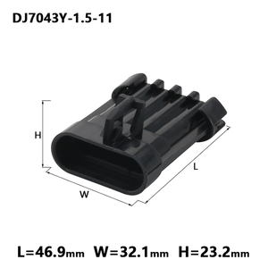 12162144 12162102 Delphi 4 Pin GM LS1 LS6 serie connettore alternatore bobina Pack connettori sensore di ossigeno per Toyota BUICK Haima - Product Image 3