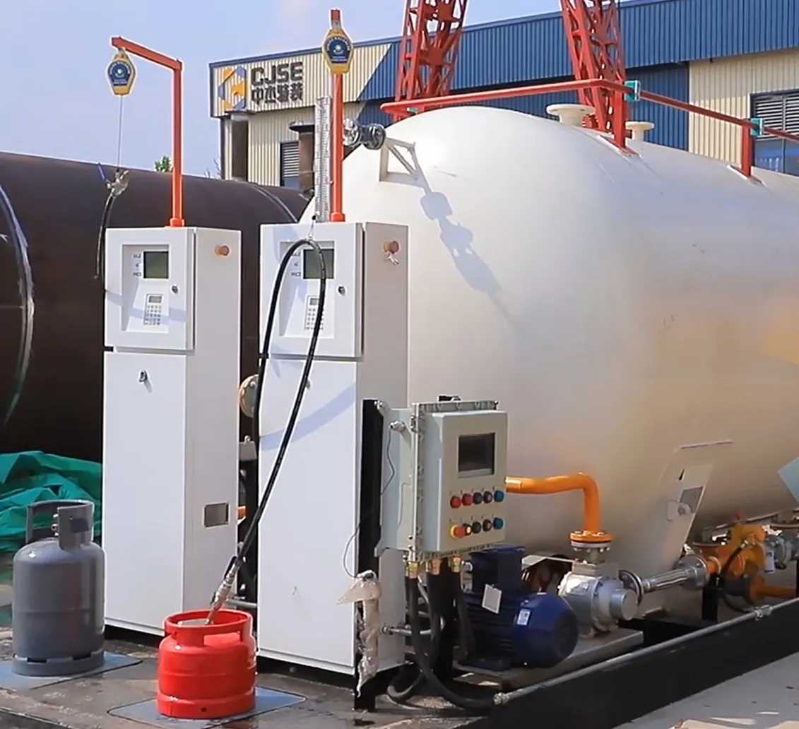 10000 Liter Lpg Propaan Autogas Tankstations