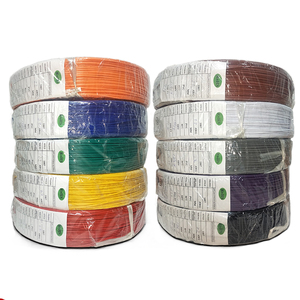Fabrika doğrudan satış 1.0mm 1.5mm 2.5mm 4.0mm 6.0mm Pvc yalıtımlı bakır teller elektrik güç kabloları çoklu kullanım için - Product Image 1