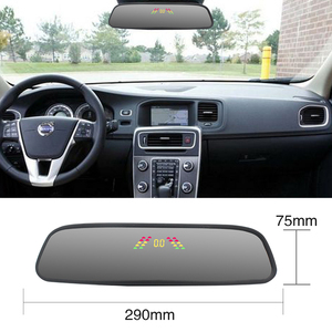22mm LED Rearview <strong>Mirror</strong> Display with Three-step Alarm, Shows Direction 6 <strong>Sensors</strong> - Product Image 6