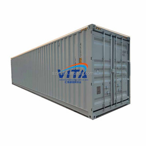 40HQ with Double End Door Easy <strong>Loading</strong> and Reinforce <strong>Container</strong> with <strong>2</strong> Doors Like a Tunnel <strong>Container</strong> Customize Logo VITA CN;GUA - Product Image 2