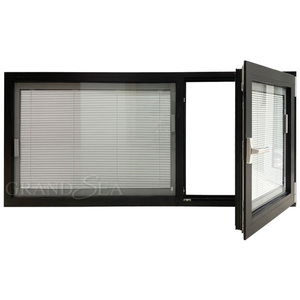 Ventanas aprobadas por Hurricane Ventana de inclinación y giro Ventanas abatibles de doble acristalamiento con obturador incorporado - Product Image 2