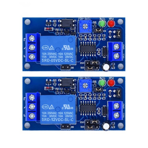 Delay relay module, 5V12V normally open trigger delay switch relay module delay <strong>circuit</strong> <strong>timed</strong> vibration alarm module - Product Image 3