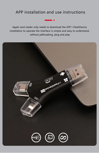 Campione libero NEEXXT NK908 4 in 1 Multi funzione lettore di schede per il tipo C del Computer del telefono cellulare a doppio uso di trasmissione ad alta velocità - Product Image 5