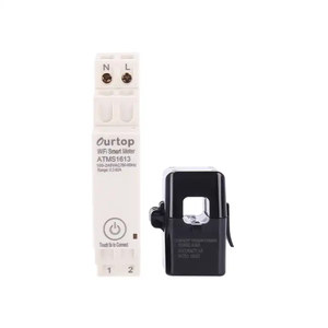OURTOP 240vac interruttore a parete a risparmio energetico Smart Scheduling Zigbee Smart Meter controlla il Timer tramite 5 APP