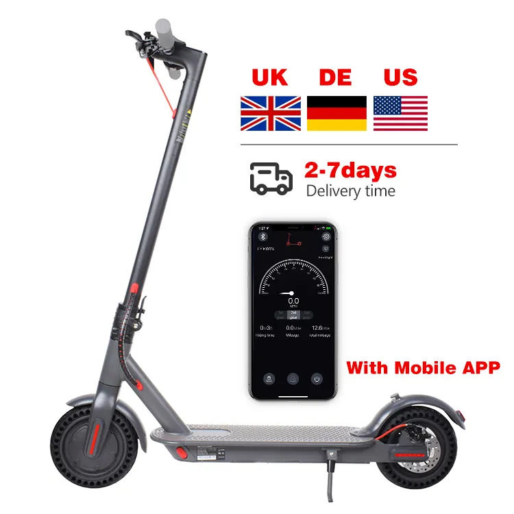 Europa UK US magazzino Drop Shipping pieghevole Scooter elettrico 365 Pro 2 moto elettrica all'ingrosso E scooter