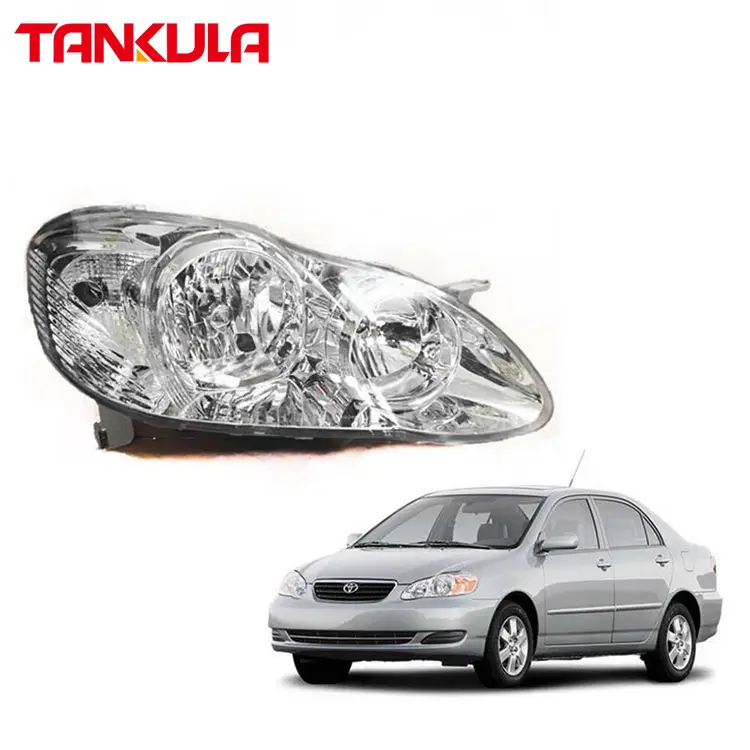 Bán Hot Hệ Thống Chiếu Sáng Tự Động Front Head Light Đèn Pha Đèn Pha Cho Toyota Corolla Altis 2002 2003 2004 2005 2006 2007 2008