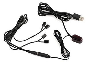 Infrared <strong>Remote</strong> Control USB <strong>IR</strong> Extender <strong>IR</strong> Repeater Cable Hidden System Kit - Product Image 5
