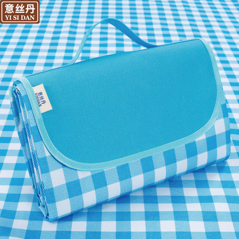 Carreaux bleus et blancs (tissu Oxford)