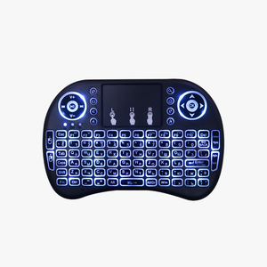 2.4G i8 mini tastiera Wireless i8 air fly mouse retroilluminato inglese russo spagnolo francese telecomando per Set-top box - Product Image 3