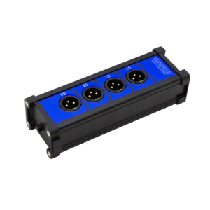 2024 New nhôm Ethernet chuyển đổi DMX RJ45 CAT6 nữ để 4 3 pin XLR nam kết nối cáp âm thanh Adapter tín hiệu Extender hộp - Product Image 4