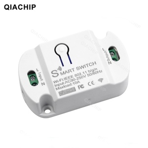 QIACHIP WiFi Mini Smart Home telecomando Wireless 10A Doodle Smart Life APP220V Timer Breaker con Alexa Google Home - Product Image 1