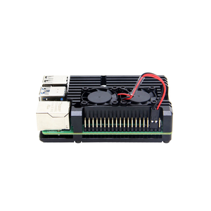 <strong>Raspberry</strong> <strong>PI</strong> 4B Metal <strong>case</strong> Aluminum alloy <strong>case</strong> with dual fan efficient heat dissipation protective <strong>case</strong> 3B model optional - Product Image 3