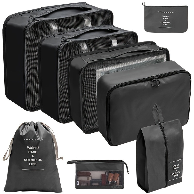 Black 8-piece set