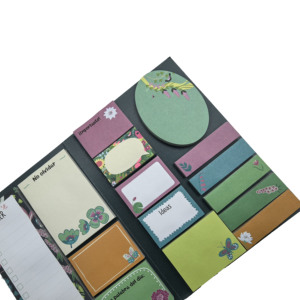 Bloc de notas adhesivo Bloc de notas Oficina Escuela Papelería Pegatinas adhesivas Publicado Bloc de notas adhesivo personalizado para planificador - Product Image 2