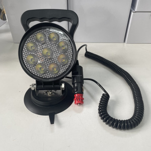 New Circle Working <strong>Light</strong> with Handle and Cigarette HIGH LM EFFICACY 36W Flood Beam New Lens with On-off Switch Work <strong>Light</strong> - Product Image 2