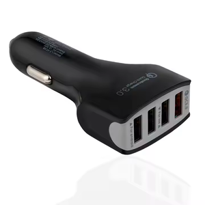 新款通用汽车充电器4端口USB电源适配器，带快速充电3.0 C型双普通USB端口 - Product Image 3