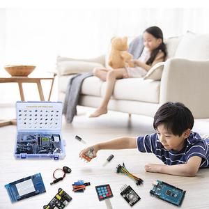Moduli di sviluppo di componenti elettronici Tscinbuny Kit completi didattici e produttori 2560 Starter Kit per Arduino Kit programmabili - Product Image 6