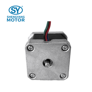 Motore <span class=keywords><strong>Stepper</strong></span> a doppio albero Nema 17 bipolare 280mNm 0.4A 4 fili 42x42x34mm - Product Image 3