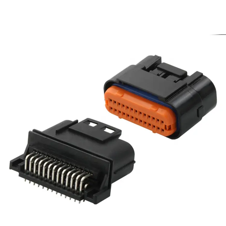 Enchufe de unidad de Control electrónico automático JAE de 34 pines MX23A34SF1 MX23A34NF1, conector impermeable para motocicleta, enchufe de terminal