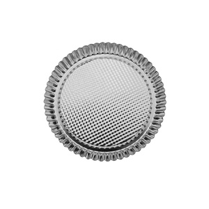 11\&quot; Tin-Plated Steel Round Fluted Quiche Pan Fruit <strong>Flan</strong> <strong>Baking</strong> Dish <strong>for</strong> Tart and <strong>Flan</strong> Metal Pie Plate <strong>for</strong> Quiches and Tarts - Product Image 1