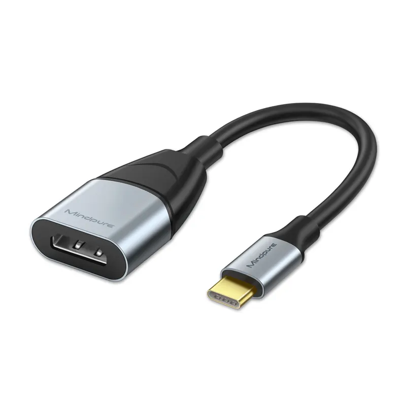 מינדפואר 4k 60hz 3.1 סוג usb c to hdmi מתאם סוג-C ל-HDMI ממיר לאייפון טלפון נייד MacBook iPad הקרנת טלוויזיה