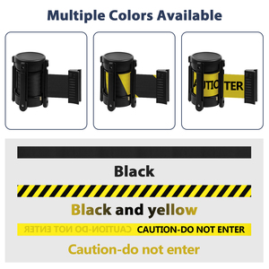 Có thể thu vào nhựa rào cản băng <span class=keywords><strong>cassette</strong></span> kiểm soát giao thông sự kiện cảnh báo vành đai gắn rào cản bức tường <span class=keywords><strong>Cassette</strong></span> vành đai traust - Product Image 5