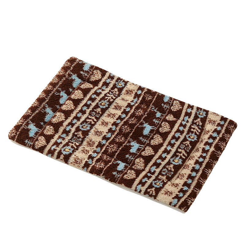 Fair Isle Deer 2601 - เบาะหนารูปสี่เหลี่ยมผืนผ้า
