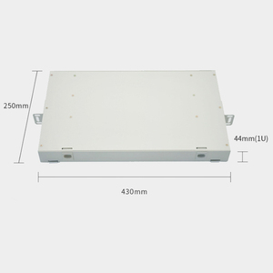 2025 Custom 12 Core Rack Mount Fiber Optic ODF Box 19 inch 12 24 Port ODF Networks Fiber <strong>Patch</strong> <strong>Panel</strong> <strong>with</strong> SC Square Opening - Product Image 6