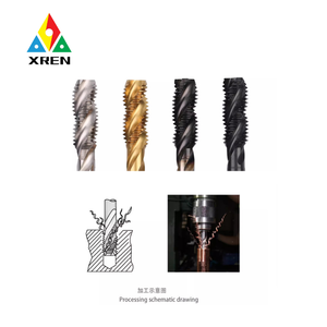ดอกต๊าปแบบเกลียวสำหรับงานกลึงโลหะ CNC สว่านเจาะรูแบบผง hss เกลียว5/16-5/8เครื่องเจาะรูตาบอดสำหรับเครื่องมือร้อยสแตนเลสสตีล - Product Image 4