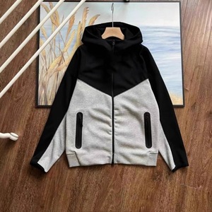 定制印花标志100% 棉300克运动衫超大连帽衫街头穿冬季合作制服时尚定制男士连帽衫