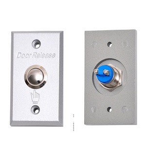 12V DC Metal Access Control <strong>Exit</strong> <strong>Button</strong> <strong>Push</strong> Door Release Access for Home Security <strong>System</strong> - Product Image 1