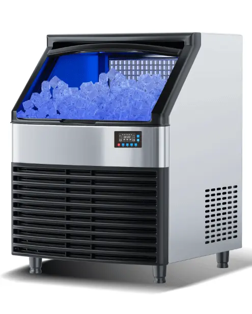 Sumber produsen mesin es komersial dapat berubah 110V persegi besar blok persegi mesin pembuat es blok persegi