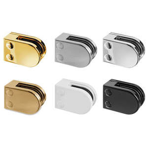 Mới SS 304 316 thép không gỉ phụ kiện kính lan can kẹp ban công kính lan can kẹp kẹp lan can phụ kiện - Product Image 4