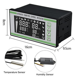 Incubadora de microordenador Digital para eclosión automática, termostato, controlador de temperatura de humedad para incubadora - Product Image 1