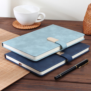 <span class=keywords><strong>Notebook</strong></span> personalizado couro PU A5 200 páginas <span class=keywords><strong>Notepad</strong></span> B5 diário Office business pequeno livro mão conta metal fivela